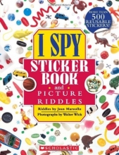 Cover art for I Spy Sticker Book and Picture Riddles