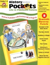 Cover art for History Pockets: Life in Plymouth Colony, Grades 1-3