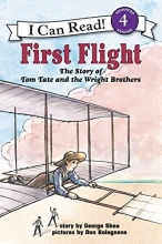 Cover art for First Flight: The Story of Tom Tate and the Wright Brothers (I Can Read Level 4)