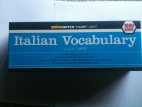 Cover art for Italian Vocabulary Study Cards