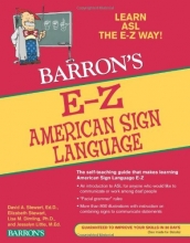 Cover art for E-Z American Sign Language (Barron's E-Z Series)