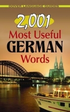 Cover art for 2,001 Most Useful German Words (Dover Language Guides German)