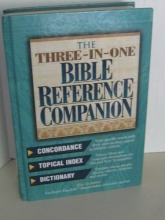 Cover art for bible reference companion (bible reference companion, "the three in one")
