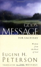Cover art for God's Message for Each Day: Wisdom from the Word of God