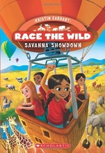 Cover art for Savanna Showdown (Race the Wild #4)