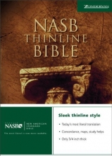 Cover art for NASB Thinline Bible