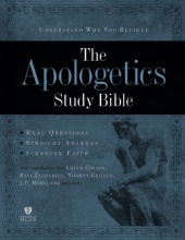 Cover art for The Apologetics Study Bible, Mahogany LeatherTouch