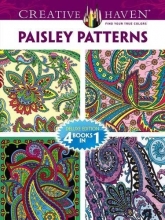 Cover art for Dover Publications Book, Creative Haven Paisley Pattern (Creative Haven Coloring Books)