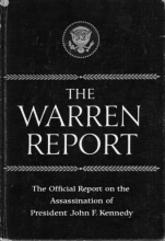 Cover art for The Warren Report: The Official Report on the Assassination of President John F. Kennedy