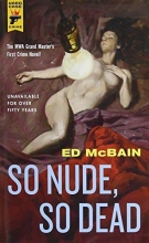 Cover art for So Nude, So Dead (Hard Case Crime)