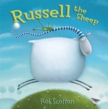 Cover art for Russell the Sheep Board Book