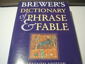 Cover art for Brewer's Dictionary of Phrase and Fable