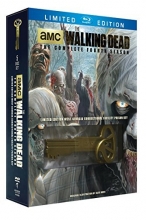 Cover art for The Walking Dead: Season 4 with Prison Key Collectible [Blu-ray]