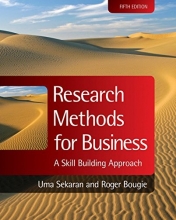 Cover art for Research Methods for Business: A Skill Building Approach