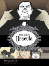 Cover art for Dracula, a Graphic Horror Novel