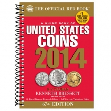 Cover art for A Guidebook of United States Coins 2014: The Official Red Book (Official Red Book: A Guide Book of United States Coins)