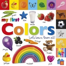 Cover art for Tabbed Board Books: My First Colors: Let's Learn Them All! (Tab Board Books)
