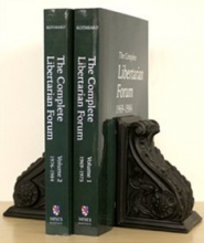 Cover art for The Complete Libertarian Forum 1969 - 1984 (2 Volume Set)