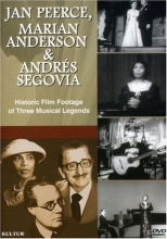 Cover art for Jan Peerce, Marian Anderson & Andres Segovia