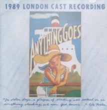Cover art for Anything Goes: 1989 London Cast Recording