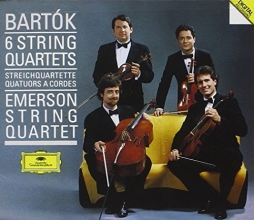 Cover art for Bela Bartok: The 6 String Quartets - Emerson String Quartet