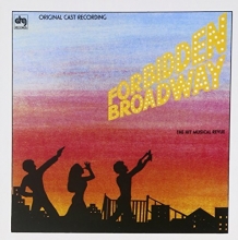 Cover art for Forbidden Broadway: The Hit Musical Revue (1982 Revue Compilation)