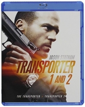 Cover art for Transporter 1 and 2 Blu-ray