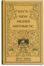 Cover art for Ray's new higher arithmetic (Ray's arithmetic series) (Ray's arithmetic series)