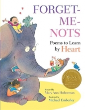 Cover art for Forget-Me-Nots: Poems to Learn by Heart