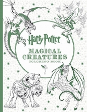 Cover art for Harry Potter Magical Creatures Coloring Book