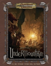Cover art for Expedition to Undermountain (Dungeons & Dragons d20 3.5 Fantasy Roleplaying, Adventure)