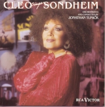 Cover art for Cleo Sings Sondheim