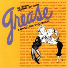 Cover art for Grease: A New 50's Rock 'N Roll Musical - The Original Broadway Cast Album