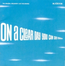Cover art for On A Clear Day You Can See Forever: The Original Broadway Cast Recording