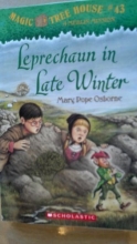 Cover art for Leprechaun in Late Winter - Magic Tree House #43