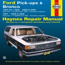 Cover art for Ford Pick-up & Bronco 1980-1996. Repair Manual 1997 2WD&4WD F-250HD&F-350 (Hayne's Automotive Repair Manual) (Haynes Repair Manual)