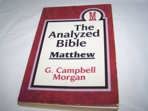 Cover art for The Analyzed Bible: Matthew  (Morgan)