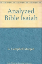Cover art for The Analyzed Bible Isaiah 1 & 2 (2 Volume Set)