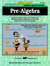 Cover art for Masterminds Pre Algebra: Reproducible Skill Builders and Higher Order Thinking Activities Based on NCTM Standards (Kids' Stuff)