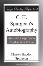 Cover art for C. H. Spurgeon's Autobiography