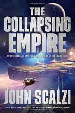 Cover art for The Collapsing Empire