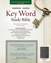 Cover art for The Hebrew-Greek Key Word Study Bible: NASB-77 Edition, Black Bonded (Key Word Study Bibles)