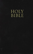 Cover art for KJV, Pew Bible, Hardcover, Black, Red Letter Edition