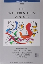 Cover art for The Entrepreneurial Venture (Practice of Management Series)