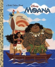 Cover art for Moana Little Golden Book (Disney Moana)