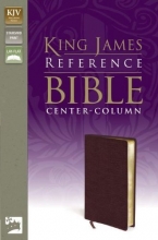 Cover art for KJV, Reference Bible, Bonded Leather, Burgundy, Red Letter Edition