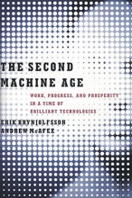 Cover art for The Second Machine Age: Work, Progress, and Prosperity in a Time of Brilliant Technologies