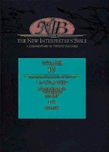 Cover art for New Interpreter's Bible: 1 & 2 Maccabees, Job, Psalms (Volume 4)