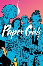 Cover art for Paper Girls Volume 1