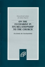Cover art for On The Eucharist in Its Relationship To The Church